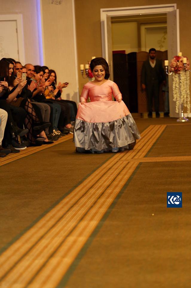 هذه المرة الاولى التي تقام فيها مثل هذه العروض للأشخاص من ذوي الاحتياجات الخاصة في اقليم كوردستان (صورة: كوردستان 24)